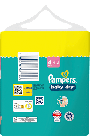 Windeln baby-dry Gr. 4 (9-14 kg) Pampers baby-dry