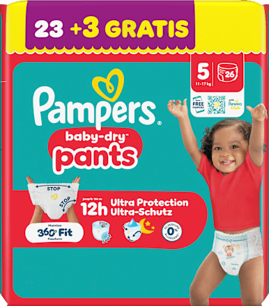 Baby Pants baby-dry Gr. 5 (11-17kg) Pampers baby-dry
