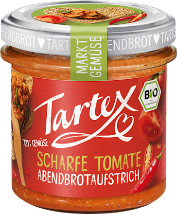 Brotaufstrich, Scharfe Tomate Tartex