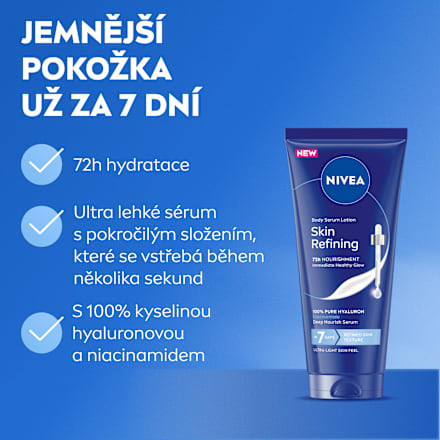tělové sérum Skin Refining NIVEA