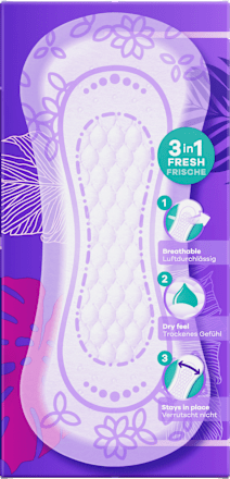 Slipové vložky Daily Fresh Normal always