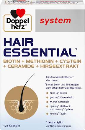 Doppelherz system Hair Essential Kapseln 120 St Doppelherz