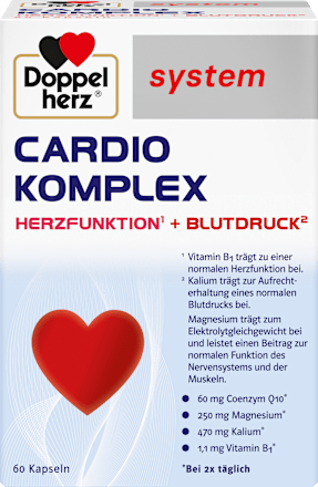 Doppelherz system Cardio Komplex Kapseln 60 St Doppelherz