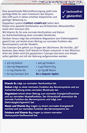 Doppelherz system Cardio Komplex Kapseln 60 St Doppelherz