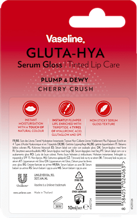 Lippenpflege Gluta-Hya Cherry Crush Vaseline