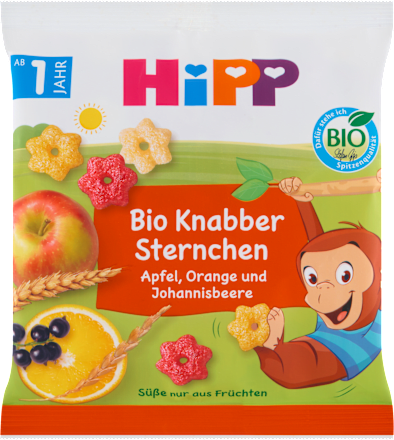 BIO dětské ovocné obilné křupky HiPP