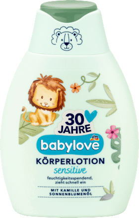 Loțiune de îngrijire sensitive babylove