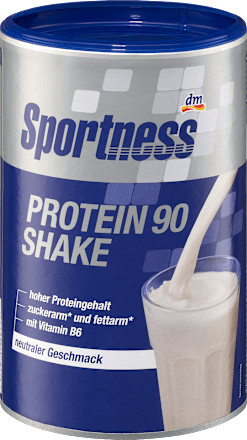 Proteinpulver 90 Shake Neutraler Geschmack Sportness