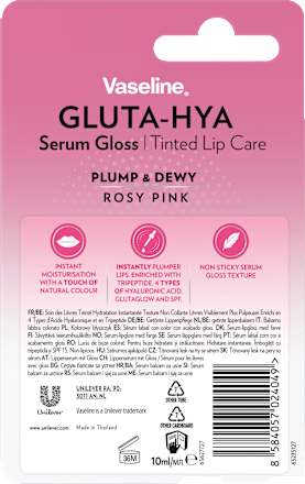 Lippenpflege Gluta-Hya Rosy Pink Vaseline