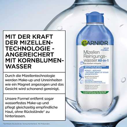Mizellenwasser All-in-1 empfindliche Augen & Haut Garnier Skin Active