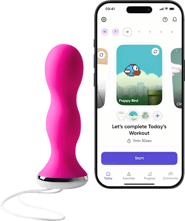 Beckenbodentrainer Perifit Care App-gesteuert, Pink  AMORELIE
