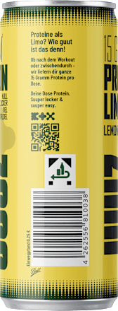 Erfrischungsgetränk, Protein Limo, Lemon JUUZ