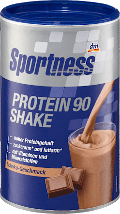 Preparato per shake proteico gusto cioccolato Sportness