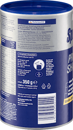 Proteinpulver, Protein 90 Shake, Vanille Geschmack Sportness