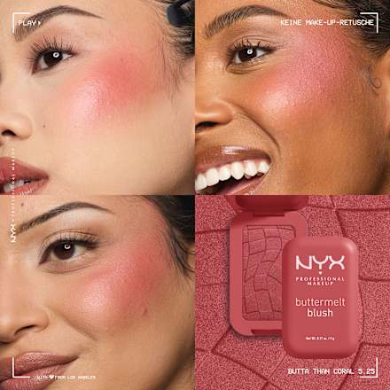 Blush Buttermelt 05.25 Butta Than Coral NYX PROFESSIONAL MAKEUP