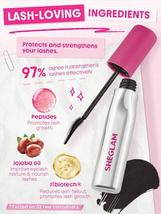 Mascara Lashlighter Up & Out Black SHEGLAM