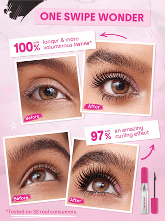 Mascara Lashlighter Up & Out Black SHEGLAM