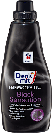 Feinwaschmittel Black Sensation flüssig Denkmit