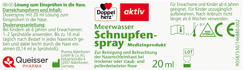 Meerwasser Schnupfenspray Doppelherz