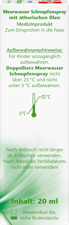 Meerwasser Schnupfenspray Doppelherz