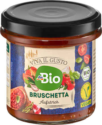 Paradajková nátierka na bruschettu Viva Il Gusto dmBio