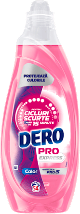 Detergent rufe Pro Color 54 spălări DERO