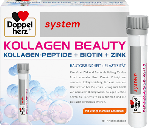 Doppelherz system Kollagen Beauty Orange-Maracuja 30 St a 25ml Doppelherz