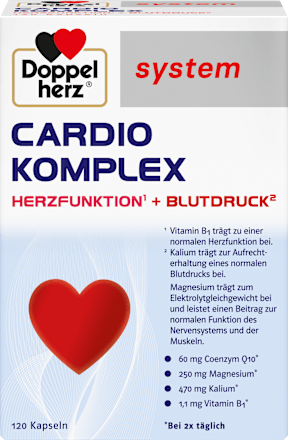 Doppelherz system Cardio Komplex Kapseln 120 St Doppelherz