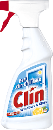 Płyn do mycia szyb Cytryna, spray Clin