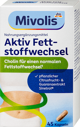 Aktiv Fettstoffwechsel Kapseln Mivolis