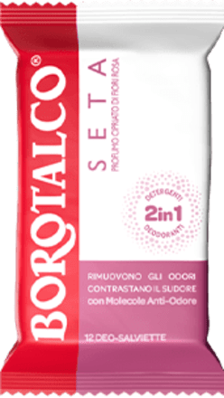 Deo-Salviette SETA 2in1 BOROTALCO