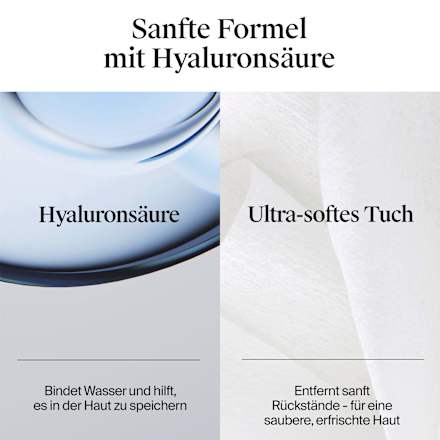 Reinigungstücher Hydro Boost mit Hyaluronsäure ultra-soft Neutrogena