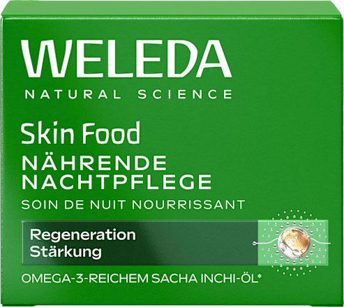 Hranljiva nočna krema Skin Food WELEDA