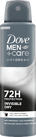 Deospray Advanced Invisible dry Dove MEN+CARE