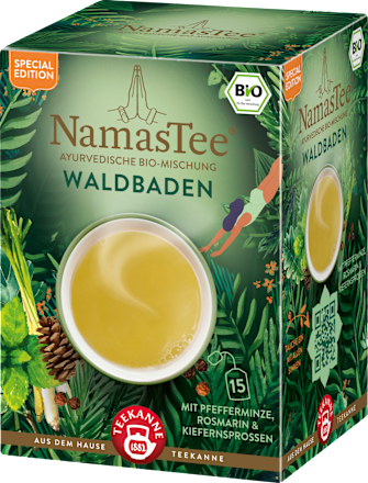 Kräutertee-Mischung Waldbaden (15x2g) Teekanne