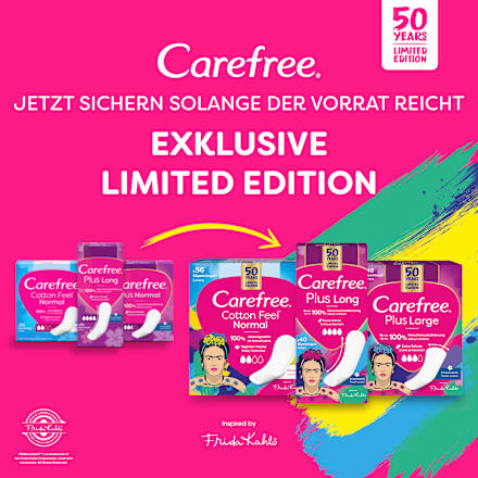 Slipeinlagen Plus Long mit Frischeduft Carefree