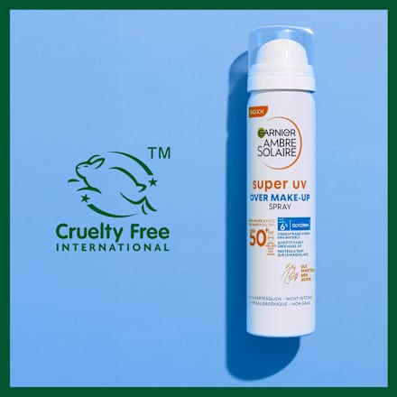 Sonnenspray Gesicht Over Makeup super UV LSF 50 Garnier Ambre Solaire