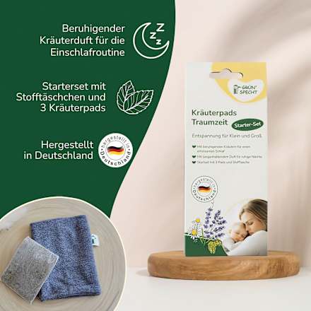 Kräuterpads Traumzeit Starter-Set Grünspecht