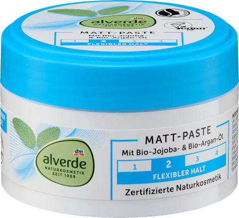 Styling Mattpaste alverde NATURKOSMETIK