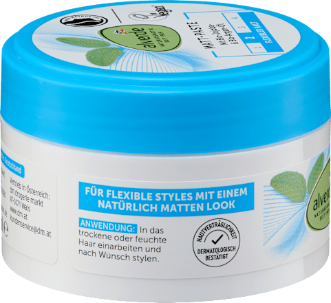 Styling Mattpaste alverde NATURKOSMETIK