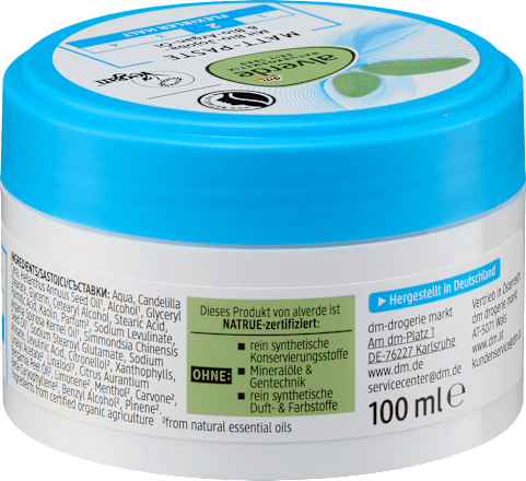 Styling Mattpaste alverde NATURKOSMETIK