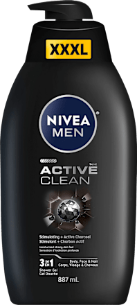 Active Clean gel za tuširanje NIVEA MEN