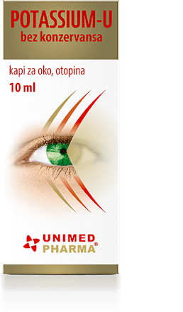 Kapi za oko Potassium-U UNIMED PHARMA