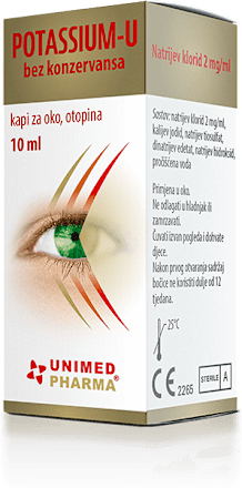 Kapi za oko Potassium-U UNIMED PHARMA