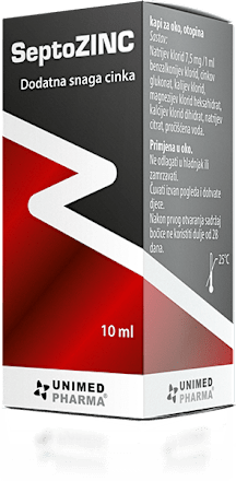 Kapi za oko SeptoZinc UNIMED PHARMA