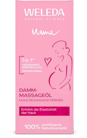 Olje za masažo presredka WELEDA Mama