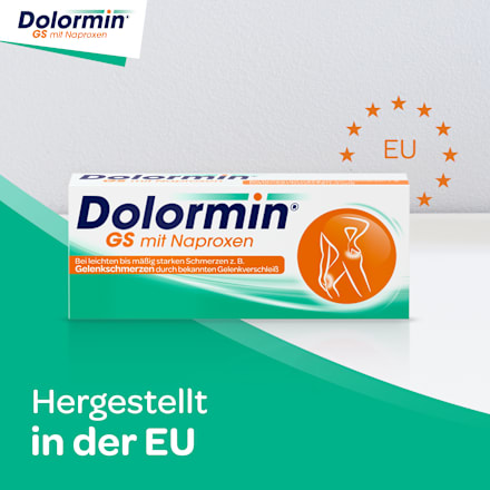 Dolormin GS mit 250 mg Naproxen Tabletten Dolormin