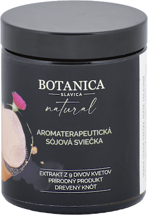Aromaterapeutická sójová sviečka 9 divov kvetov BOTANICA SLAVICA