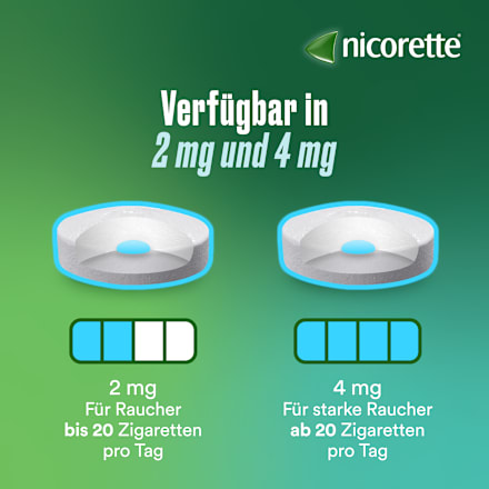 nicorette freshmint 2 mg Nicotin  Lutschtabletten, gepresst Nikotin, (2 x 40St) nicorette