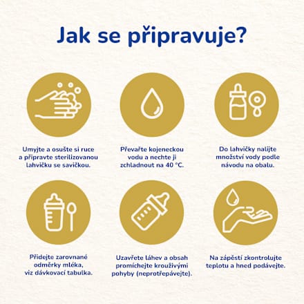 pokračovací mléčná kojenecká výživa Premium HMO 4, 24m Sunar
